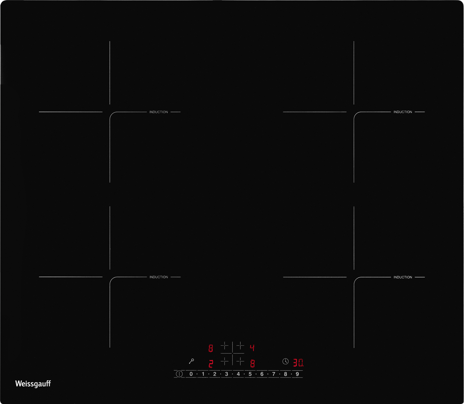 картинка Индукционная варочная панель Weissgauff HI 640 BSC 