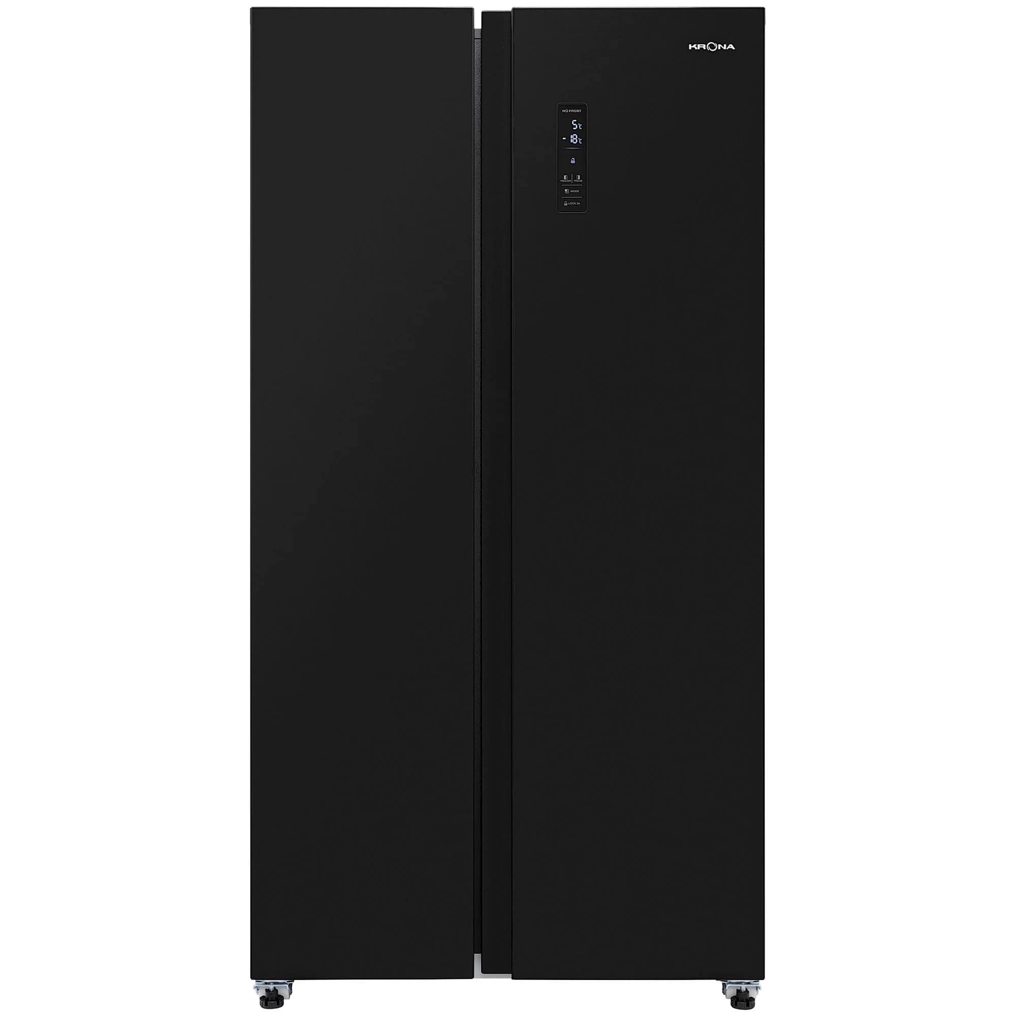 картинка Отдельностоящий холодильник Krona EISKALT 9159 SBS TNF DARK INOX  картинка Отдельностоящий холодильник Krona EISKALT 9159 SBS TNF DARK INOX