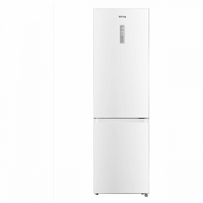 картинка Отдельностоящий холодильник Korting KNFC 62029 W белый  картинка Отдельностоящий холодильник Korting KNFC 62029 W белый