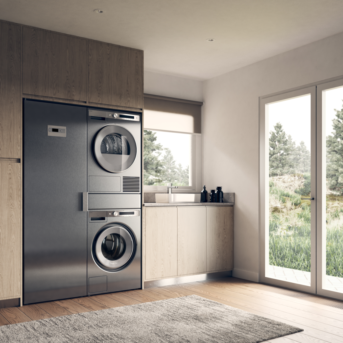 картинка Bыдвижная полка с корзиной ASKO HDB1153T  картинка Bыдвижная полка с корзиной ASKO HDB1153T