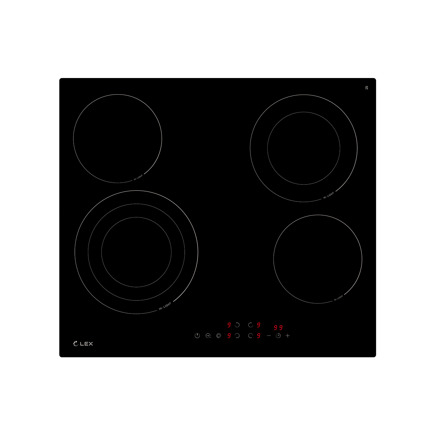 картинка Варочная панель Lex EVH 6042 BL 