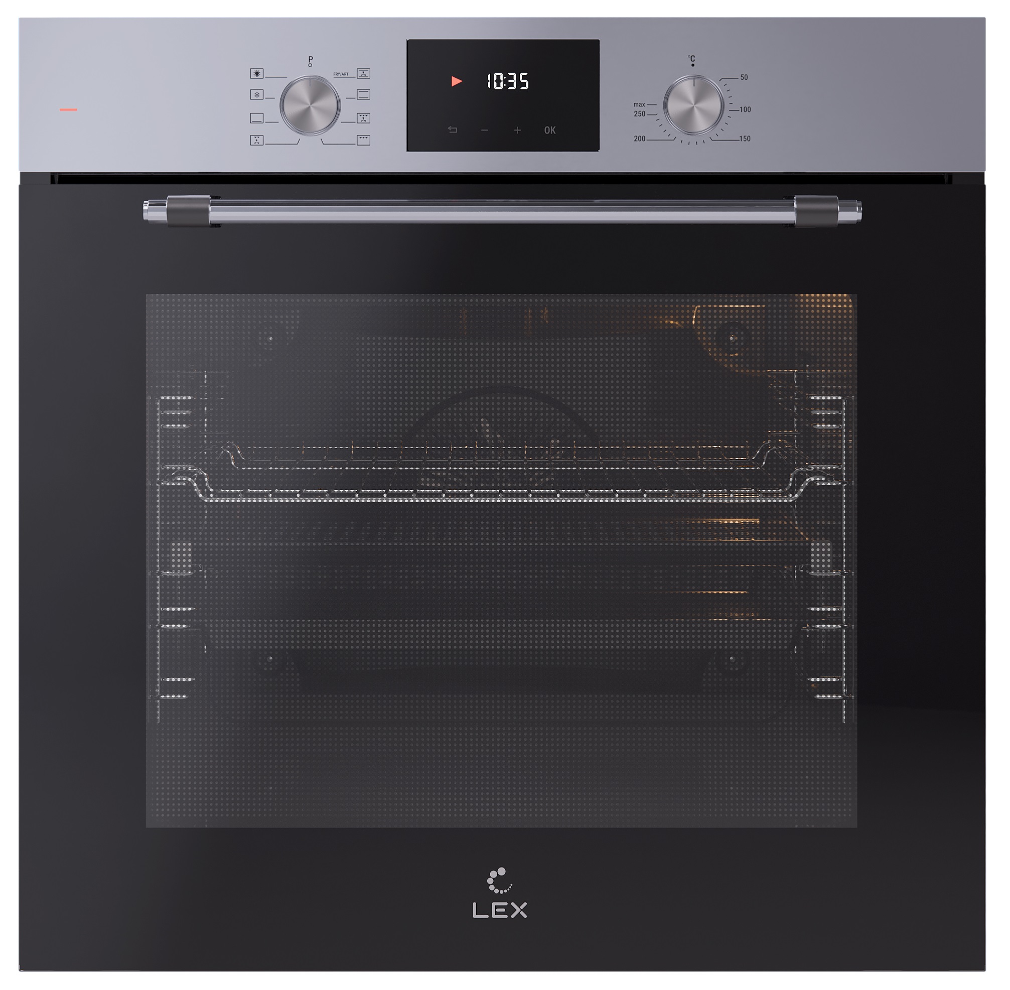 картинка Электрический духовой шкаф Lex EDP 680 IX MAX  картинка Электрический духовой шкаф Lex EDP 680 IX MAX
