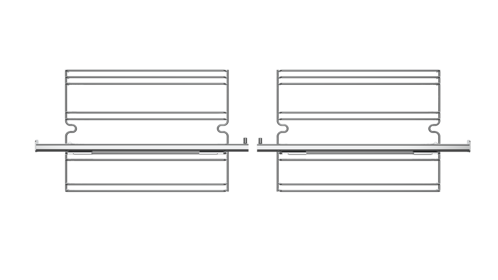 картинка Телескопические направляющие 1-уровневые Teka Wish 