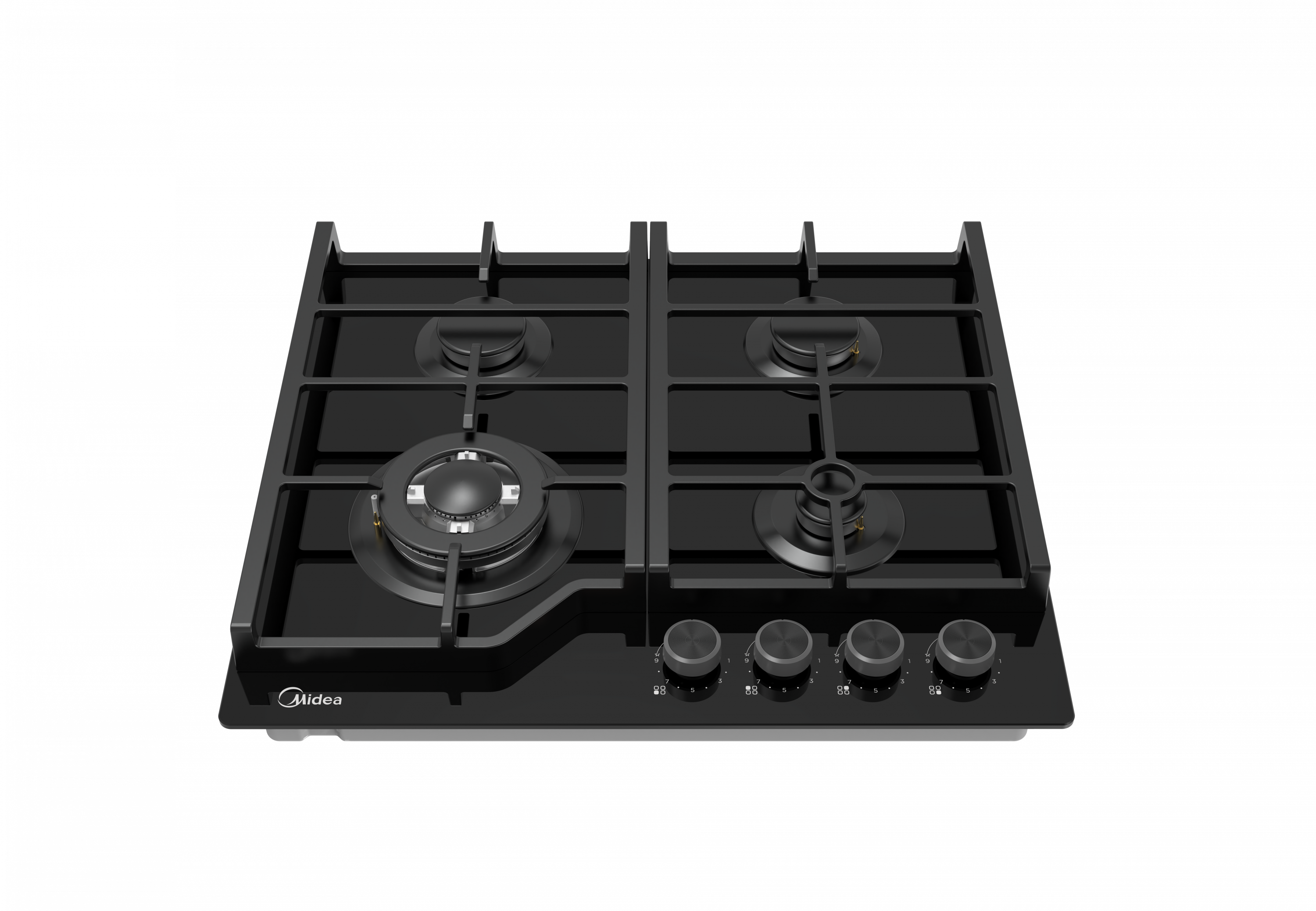 картинка Газовая варочная панель Midea MG 697 TGB 