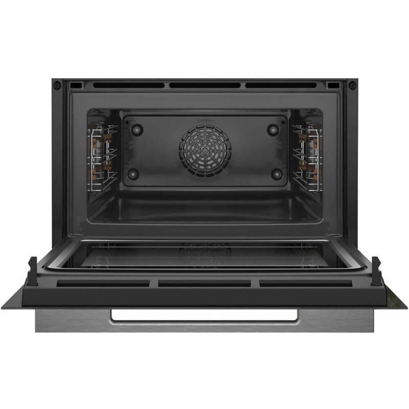 картинка Электрический духовой шкаф с функцией СВЧ Bosch CMG7241W1 белый  картинка Электрический духовой шкаф с функцией СВЧ Bosch CMG7241W1 белый