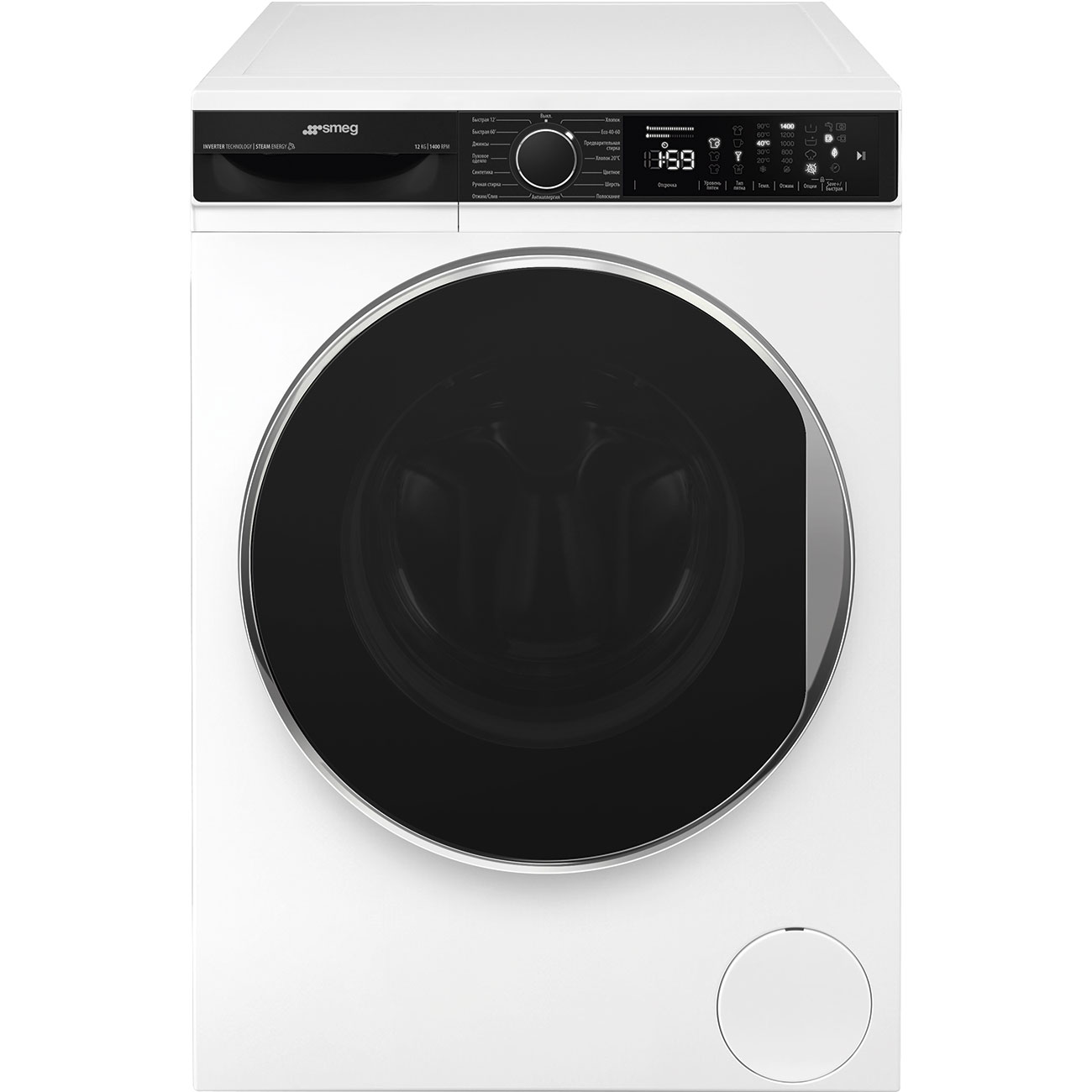 картинка Стиральная машина Smeg WM3T24RU  картинка Стиральная машина Smeg WM3T24RU
