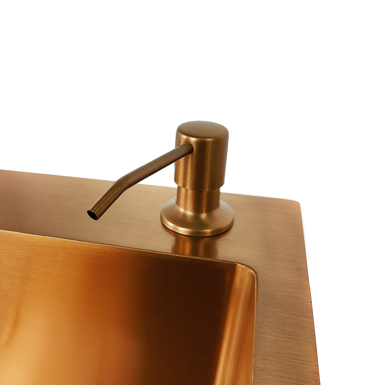 картинка Комплект Emar PVD COPPERY (мойка и дозатор) 