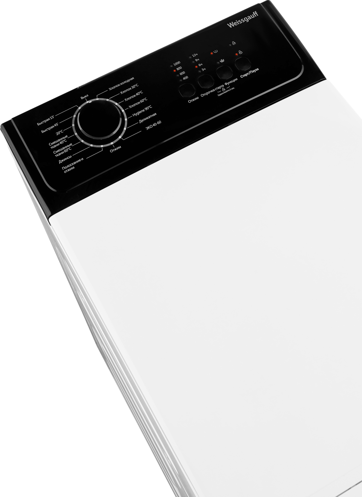 картинка Стиральная машина отдельностоящая Weissgauff WM 40165 T 