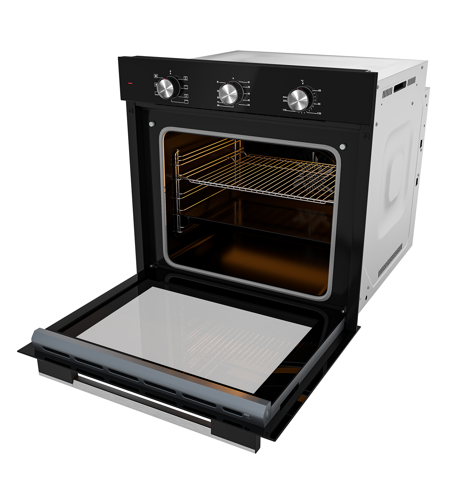 картинка Электрический духовой шкаф Millen MEO 6001 BL  картинка Электрический духовой шкаф Millen MEO 6001 BL