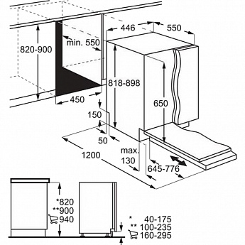картинка Посудомоечная машина Aeg FSE73407P 