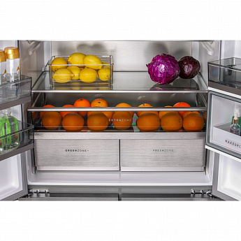 картинка Отдельностоящий холодильник Hiberg RFQ-610G GS inverter  картинка Отдельностоящий холодильник Hiberg RFQ-610G GS inverter