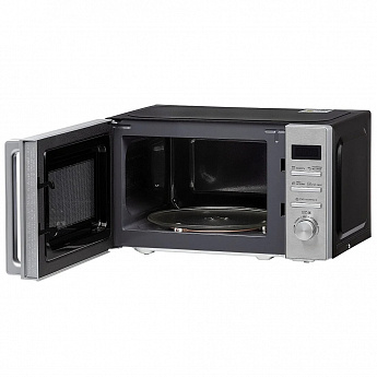 картинка Микроволновая печь Krona QUANTUM 44 BL/IX нержавеющая сталь 