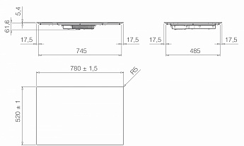 картинка Индукционная варочная панель Elica PRIMIS 804 PLUS BL  картинка Индукционная варочная панель Elica PRIMIS 804 PLUS BL