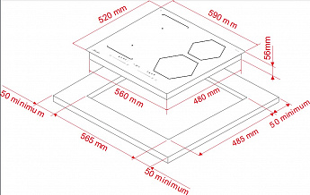 картинка Индукционная варочная панель Monsher MHI 6113 