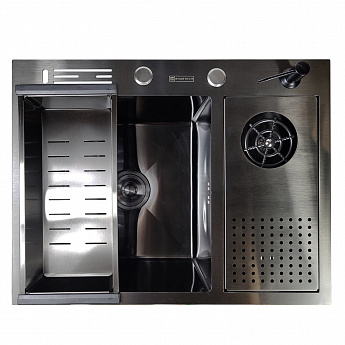 картинка |Discount| Кухонная мойка Gerda 6550 G  картинка |Discount| Кухонная мойка Gerda 6550 G