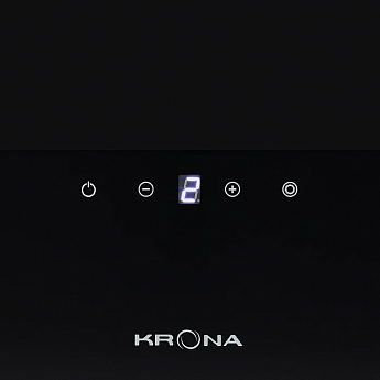 картинка Кухонная вытяжка Krona DOMENIKA 600 BLACK S 