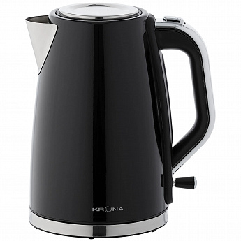 картинка Чайник электрический Krona Stahl Black 1,7л  картинка Чайник электрический Krona Stahl Black 1,7л