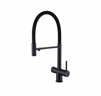 картинка Смеситель Emar Pvd ЕС - 7024 BLACK  картинка Смеситель Emar Pvd ЕС - 7024 BLACK