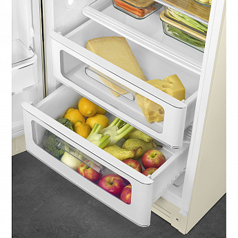 картинка Отдельностоящий холодильник Smeg FAB28LCR5  картинка Отдельностоящий холодильник Smeg FAB28LCR5