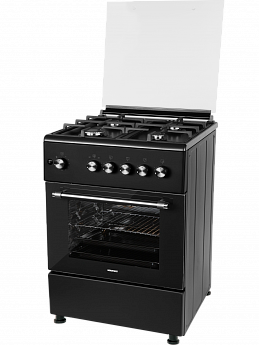 картинка Газовая кухонная плита Nord GG 6064 B черный 