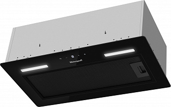 картинка Кухонная вытяжка полновстраиваемая Weissgauff BOX 850 Touch Black Glass 