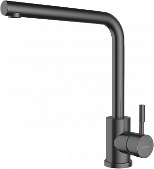 картинка Смеситель Granfest Z-5411 PVD графит 