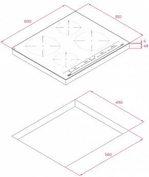 картинка Индукционная варочная панель Teka IZC 64320 MSP BLACK 