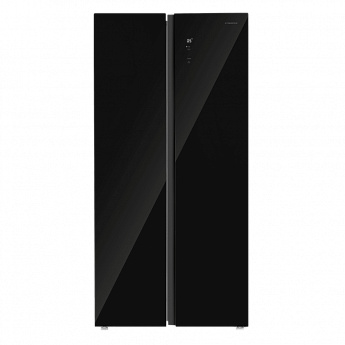 картинка Холодильник MFF191NFB чёрное стекло 