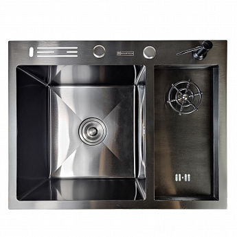 картинка |Discount| Кухонная мойка Gerda 6550 G  картинка |Discount| Кухонная мойка Gerda 6550 G