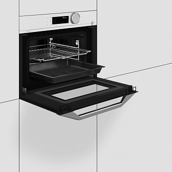 картинка Микроволновая печь De Dietrich DKC4536W Eternal White 