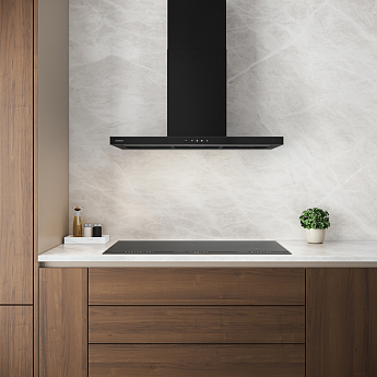 картинка Кухонная вытяжка De Dietrich DHB49740B Infinite Black  картинка Кухонная вытяжка De Dietrich DHB49740B Infinite Black