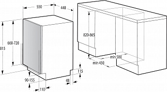 картинка Посудомоечная машина Gorenje GV572D10  картинка Посудомоечная машина Gorenje GV572D10