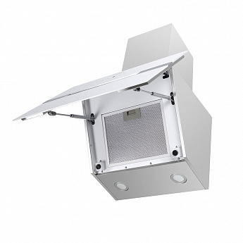 картинка Кухонная вытяжка Maunfeld MERSEY 60 INOX GLASS WHITE  картинка Кухонная вытяжка Maunfeld MERSEY 60 INOX GLASS WHITE