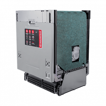 картинка Посудомоечная машина встраиваемая Maunfeld MLP60020 Light Beam нержавеющая сталь 