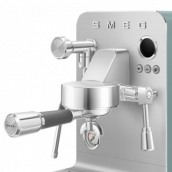 картинка Кофемашина Smeg EMC02EGMEU изумрудная матовая  картинка Кофемашина Smeg EMC02EGMEU изумрудная матовая