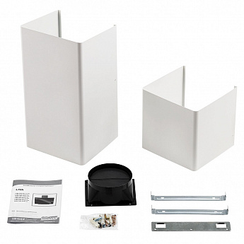 картинка Кухонная вытяжка Krona LIVA 600 WHITE PB  картинка Кухонная вытяжка Krona LIVA 600 WHITE PB