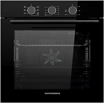 картинка Духовой шкаф Kuppersberg HF 603 B черный  картинка Духовой шкаф Kuppersberg HF 603 B черный