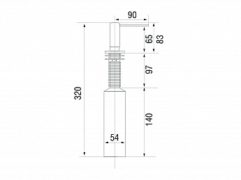 картинка Дозатор для мыла Longran LD0006 