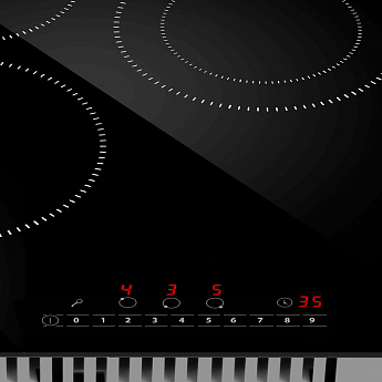 картинка Электрическая варочная панель Maunfeld AVCE4535SDBK 