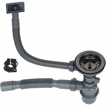 картинка Мойка для кухни Melana S7240HB PROFLINE графит  картинка Мойка для кухни Melana S7240HB PROFLINE графит