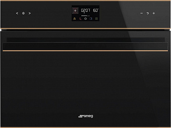 картинка Электрический духовой шкаф с СВЧ Smeg SO4602M1NR 