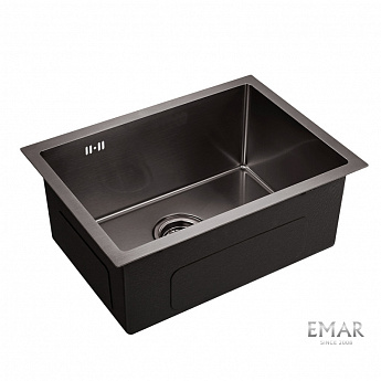 картинка Мойка для кухни Emar EMB-132 PVD Nano Dark  картинка Мойка для кухни Emar EMB-132 PVD Nano Dark