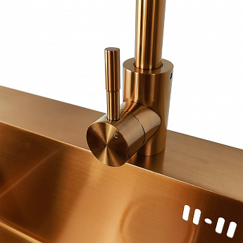 картинка Комплект Emar PVD COPPERY (мойка и дозатор) 