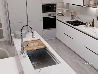 картинка Кухонная мойка Emar Pvd EMB-111 SATIN 