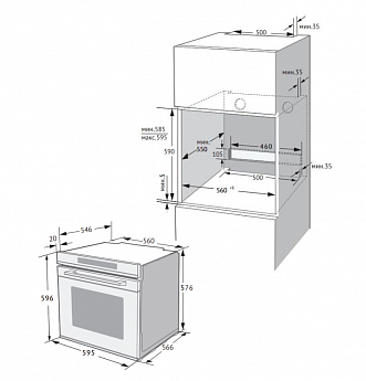 картинка Электрический духовой шкаф Kuppersberg HT 611 BB 