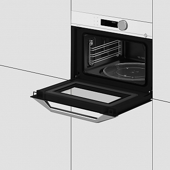 картинка Микроволновая печь De Dietrich DKC4536W Eternal White 