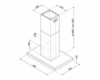 картинка Кухонная вытяжка Smeg KBTI9L4VN  картинка Кухонная вытяжка Smeg KBTI9L4VN