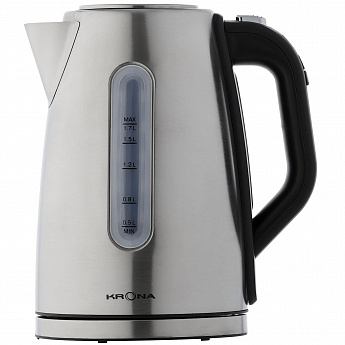 картинка Чайник электрический Krona Digitaler Inox 1,7л  картинка Чайник электрический Krona Digitaler Inox 1,7л