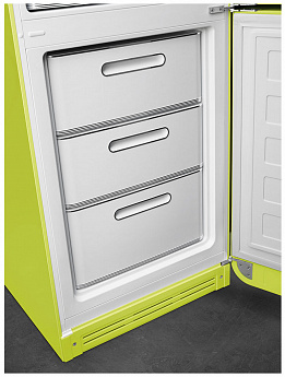картинка Отдельностоящий холодильник Smeg FAB32RLI5 лайм  картинка Отдельностоящий холодильник Smeg FAB32RLI5 лайм