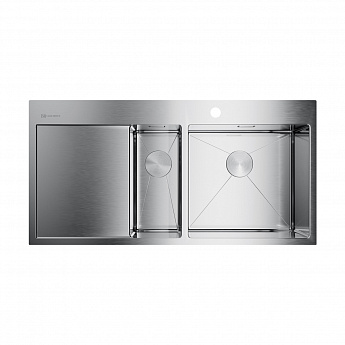 картинка Мойка для кухни Omoikiri Akisame-100-2-IN-R 